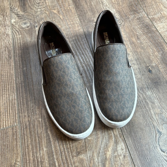 MICHAEL Michael Kors Keaton Logo Slip on Sneakers Women's Size 8 1/2 - Picture 10 of 12